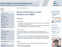 Tablet Screenshot of imew.de